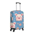 thumbnail image 3 of Fotbe Cute Pig Flowers Luggage Cover Protector,Suitcase Protector,Scratch and Dirt Resistant,Fits 18-32 Inch Luggage-Large, 3 of 9