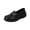 Black, variant on Willtoo Womens Wide Toe Loafers Slip-On Metal Buckle Platform Casual Flats Non Slip Comfort Walking Shoes for Daily Wear