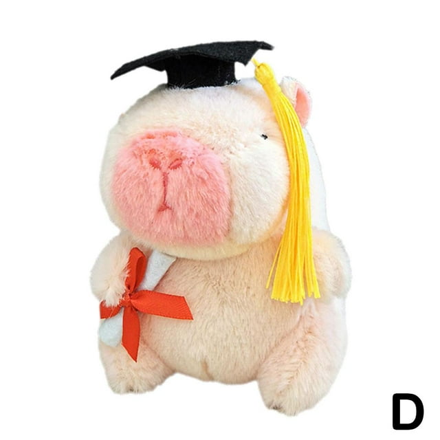 Doll Plush Toy Pillow Capybara Keychain Cute Pendant Kabihara