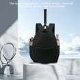 thumbnail image 4 of Tennis Racket Bags For Women Men For Tennis Badminton (Black), 4 of 8