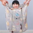 thumbnail image 4 of Clothes Storage Large Comforter Storage Large Blanket Organizer Portable Clothes Organizers and Storage with Durable Handle and Zippers for Organizing Clothing Comforter Blanket Bedding, 4 of 7