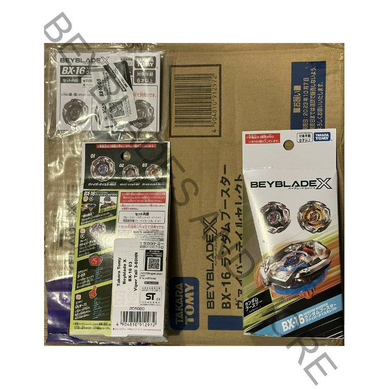Takara Tomy Beyblade X BX-16 03 Viper Tail 3-80HN - Walmart.com
