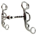 thumbnail image 2 of 5" Argentine Comfort Jointed Copper Roller Mouth Short Shank Snaffle Bit 35664B, 2 of 5