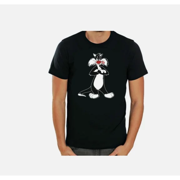 RARE Sylvester The Cat-2 WB Short Sleeve Men T Shirt