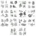 thumbnail image 4 of House Clear Stamp Decorative Clear Silicones Stamp for Card Making, 4 of 17