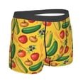 thumbnail image 2 of KLL Colorful Vegetables Men's Cotton Boxer Briefs Underwear-Medium, 2 of 8