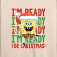 thumbnail image 3 of SpongeBob SquarePants - I'm Ready For Christmas - Women's Lightweight French Terry Long Sleeve Shirt, 3 of 6
