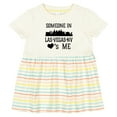 thumbnail image 3 of Inktastic Las Vegas Nevada Someone Loves Me Skyline Girls Baby Dress, 3 of 5