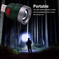 thumbnail image 4 of Advancent Mini linterna portátil, lámpara de relleno, suministro de iluminación con zoom, interfaz USB de aleación de aluminio, actividades carpas, 4 of 6