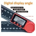 thumbnail image 3 of 200mm 8'' Digital Angle Finder Ruler Protractor Inclinometer Electron Goniometer Angle ,Water-Proof & Dust Resistant, 3 of 6