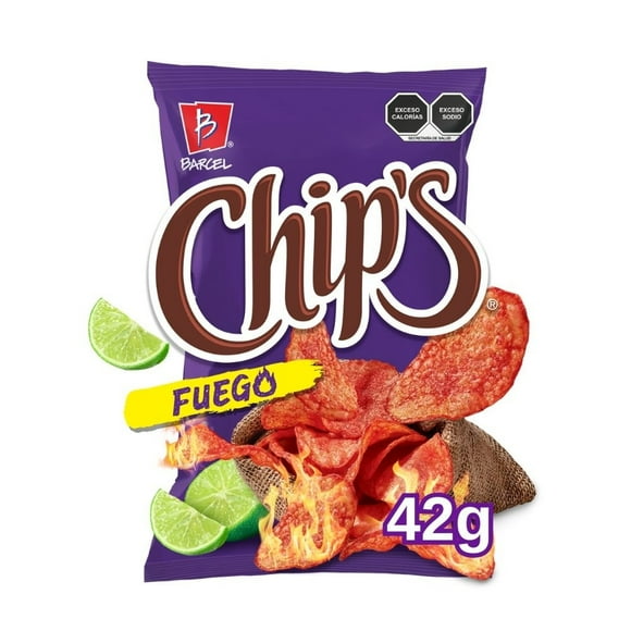 Botana Barcel Chip's fuego 42 g
