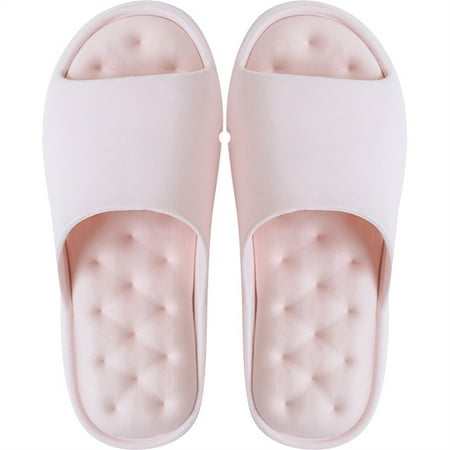 

LAKIDAY Women s and Men s Summer Non-slip Slippers Bathroom Slipper Lovers Indoor Sandals Home Soft Sole Floor Shoes