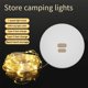 thumbnail image 5 of Tira de Luz LED IPX4 Impermeable Cadena de Luz para Acampar 1800mAh Linterna de Emergencia Al Aire Libre 10M para Jardín Al Aire Libre,B, 5 of 5