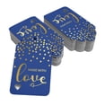 thumbnail image 2 of Inkdotpot Gold Foil Paper Hang Tags Made With Love Text Favor Tags 50 Pieces, 2 of 6