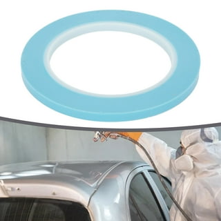 High Temp Vinyl Thin Fine Line Masking Tape Blue Painter Tape Automotive  Car Painting For Curves Automobiles Maintenance - AliExpress
