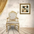 thumbnail image 3 of Poloson, Kimberly 26x26 Gold Ornate Wood Framed with Double Matting Museum Art Print Titled - Tangents II, 3 of 4