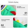 thumbnail image 5 of BallsFHK Funny Dinosaur Costume For Dachshunds - Roaring Pet Dino Outfit With Tail, Halloween Dress Up For Long-Body Dogsthis Playful Dino Outfit Features Soft Fabric, 5 of 5