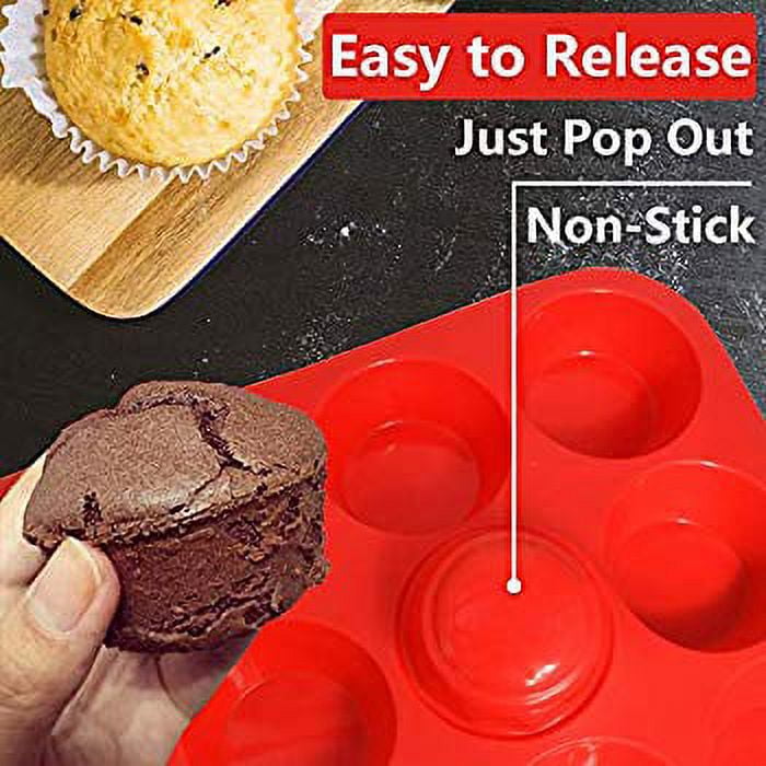 Buy 12 Slots Non-stick Cupcake Tray - RFAQK