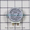 thumbnail image 2 of Whirlpool Microwave Turntable Motor WPW10466420, 2 of 4