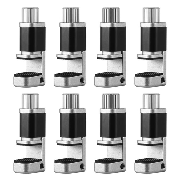WDOplteas Abrazadera Sujeción Pantalla LCD Accesorio Clip Metal 8 Piezas para Tableta