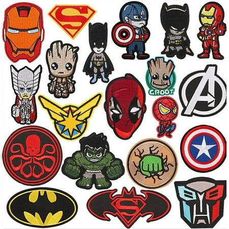 Starlight-20pcs Clothing Patches Thermoadhesive Diy Sew Or Iron On