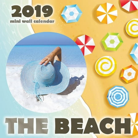 The Beach 2019 Mini Wall Calendar (Best Beach In Riviera Maya 2019)