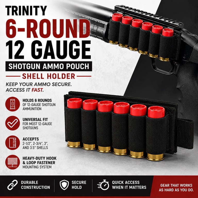 Mossberg, Shotgun Shell Holder, Side Saddle Tactical, Fits 12
