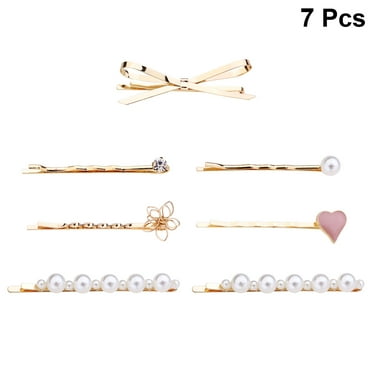 Mobutofu 7Pcs Hair Clips Elegant Hair Styling Clips for Women and Girls in Assorted Color with Different Shapes