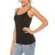 thumbnail image 2 of Txlixc - Camiseta sin mangas básica para mujer, con tirantes finos, camisetas interiores ajustables para yoga Txlixc Moda, 2 of 8