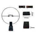 thumbnail image 1 of Ga-800 Active Loop Antenna Shortwave Antenna 10Khz-159Mhz Portable For Radios, 1 of 9