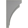thumbnail image 2 of Ekena Millwork 5"W x 6 3/4"D x 12"H Large Felix Wood Vintage Decor Corbel, Pebble Grey, 2 of 5