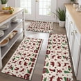 thumbnail image 2 of Multicolor Christmas Camping Pattern Kitchen Rugs Sets Of 3,Kitchen Runner Rugs Non Skid Washable,Decorative Kitchen Floor Mats for Kitchen,Sink,Laundry,17"x30"+ 17"x47" + 17"x59", 2 of 6