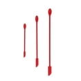 thumbnail image 4 of QIILU Mini Silicone Spatula, Mini Spatula 3 Piece For Butter Honey, Cosmetics, Body Lotion And More, 4 of 8