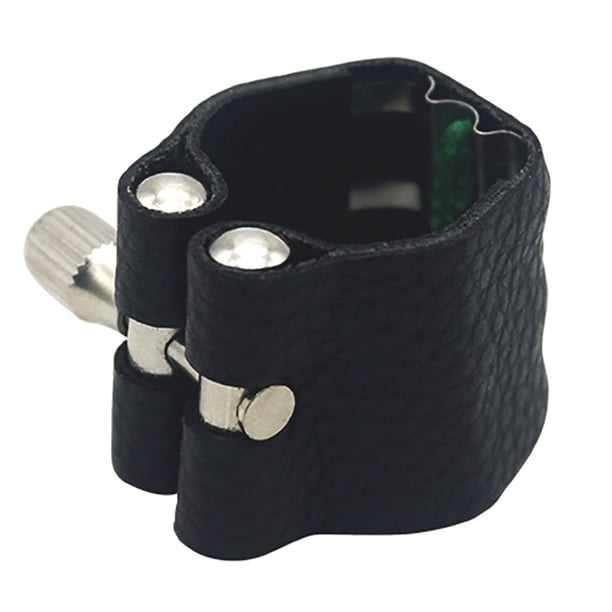 Boquilla De Saxofón Soprano, Ligadura, Tarjeta Blanda Fija Para Caña De Boquilla De Saxofón Sweethay EL014192-01