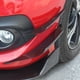 thumbnail image 2 of 4x Fibra de Carbono Car Parachoques Delantero Cuerpo Canards Divisor s Spoiler Lip, 2 of 9