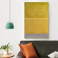 thumbnail image 4 of Mark Rothko Painting Yellow And Grey 1950 Posters Art Print Wall Photo Paint Poster Hanging Picture Family Bedroom Decor Gift 12x18inch(30x45cm), 4 of 6