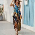 thumbnail image 6 of Wildflowers Butterfly Sleeveless Dress Woman Fashion Long Dresses Women's Summer Suit Dress 2025, 6 of 7