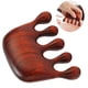 thumbnail image 4 of Peine de dientes anchos de madera, peine de masaje de madera de sándalo, agarre cómodo, portátil para viajes Para Beleza Ecomeon no, 4 of 6