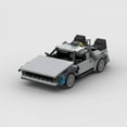 thumbnail image 4 of City Vehicle Speed Champions Sport Car MOC Back to the Future Time Machine Building Blocks Supercar Racing Educational Toys Kids NEW, 4 of 7