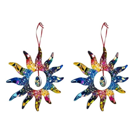 

Garden Sun Home Decoration Decoration Sun Rainbow Courtyard Pendant Decoration & Hangs Iron Ornament