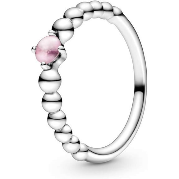 Pandora Petal Pink Beaded Ring