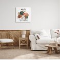 thumbnail image 2 of Stupell Industries Hello Pumpkin Fall Harvest Graphic Art Gallery Wrapped Canvas Print Wall Art, Design by The Saturday Evening Post, 2 of 7