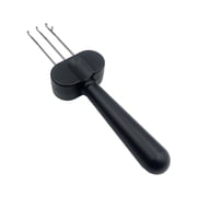 koolsoo Cord Maker Cord Knitting Tool Crochet Hook Weaving Tool Crafting Accessory PP Material Lightweight Design Suitable for DIY Projects Knitting Groups Ho 3 Hooks