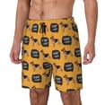 thumbnail image 2 of Daiia German Shepherd Woof Mens Swim Trunks Swim Shorts Quick Dry Swim Shorts with Mesh Lining Pockets-Small, 2 of 9