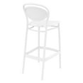 thumbnail image 2 of Compamia Marcel Contemporary Resin Indoor/Outdoor Bar Stool White, 2 of 6