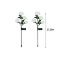 thumbnail image 3 of Luz de Jardín Solar Al Aire Libre - Luz Solar de la Linterna de Flores de Cuatro Cabezas Luz Solar - Oscilando en el Viento Luz Solar Al Aire Libre - Luz Decorativa Del Jardín Solar - Luz Del Jardín, 3 of 6
