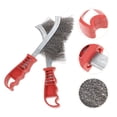 thumbnail image 3 of JUNWELL 4pcs Wire Brushes Grill Rust Removal Brushes Handheld Wire Brushes for Cleaning, 3 of 6