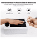 thumbnail image 3 of Extractor De Polvo De Uñas Profesional 80w Con 2 Filtro Blanco, 3 of 5