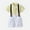 168#Yellow, variant on Toddler Baby Boy Outfits Boys Gentleman Wedding Suits Set Summer Formal Short Shirt/Suspender 6 Months-6 Years