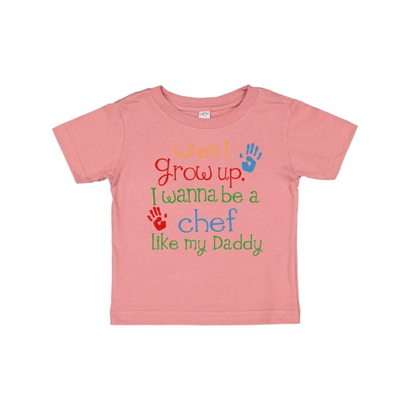 Inktastic Chef Like Daddy Boys or Girls Baby T-Shirt